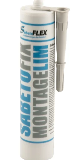 Montagelim, 290ml, grå - SabetoFlex