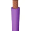 Monteringsledning H05Z-K, 95°C, 1X0,5, violet, S200 - 200 meter