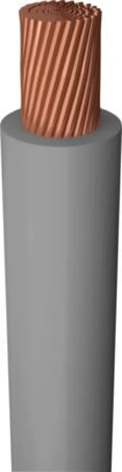 Monteringsledning H05Z-K 1x0,75 mm², grå, 300/500 V S200 - 200 meter