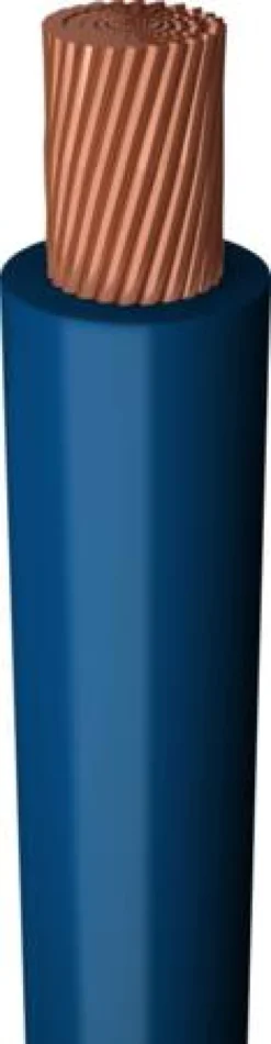 Monteringsledning H05Z-K, 1x0,75 mm², mørkeblå, 300/500 V S200 - 200 meter