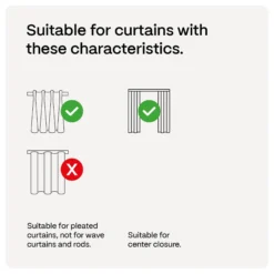 MotionBlinds Smart Curtain Rail, motoriseret gardinskinne motor, Bluetooth