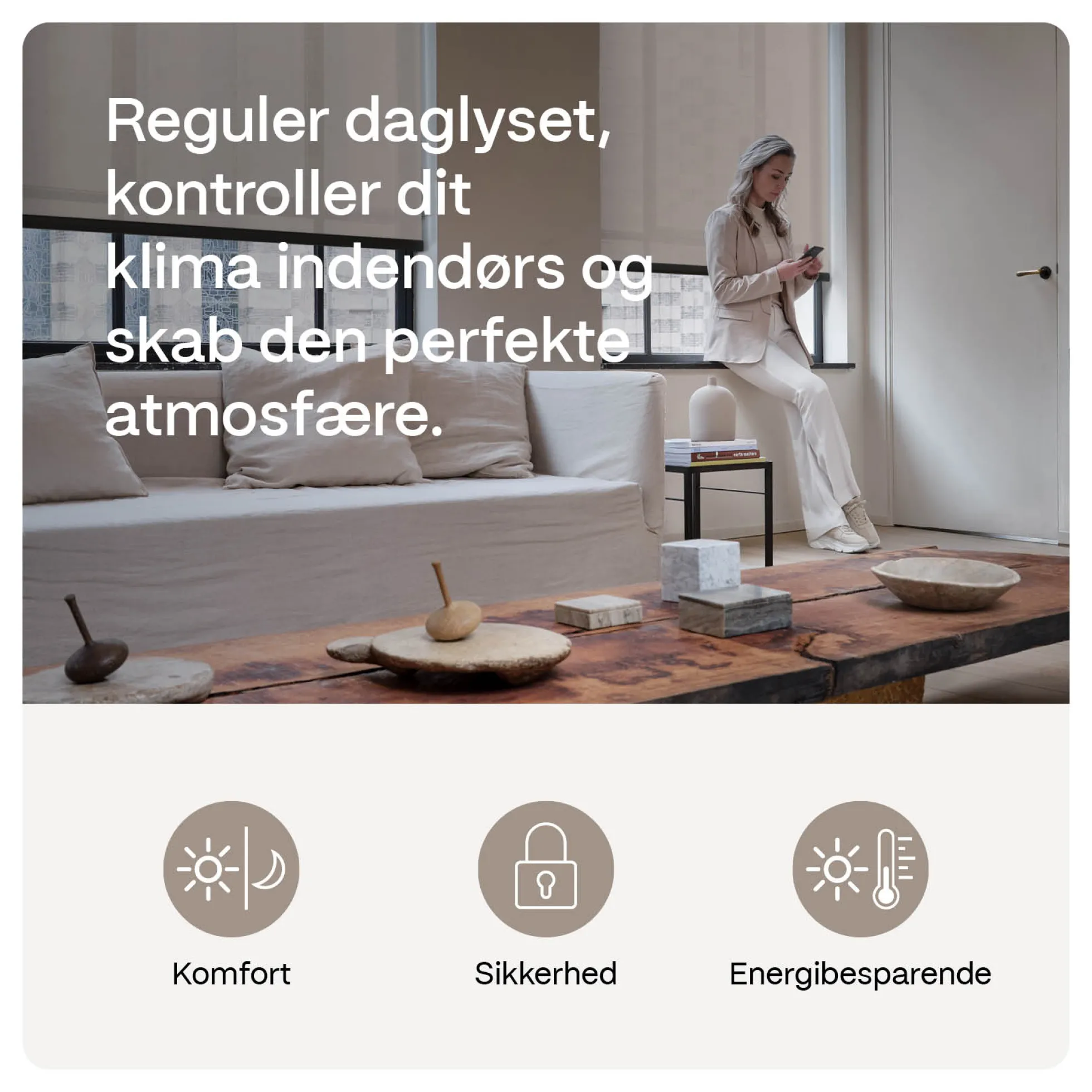 MotionBlinds Smart rullegardin Upgrade Kit - 2 motorer