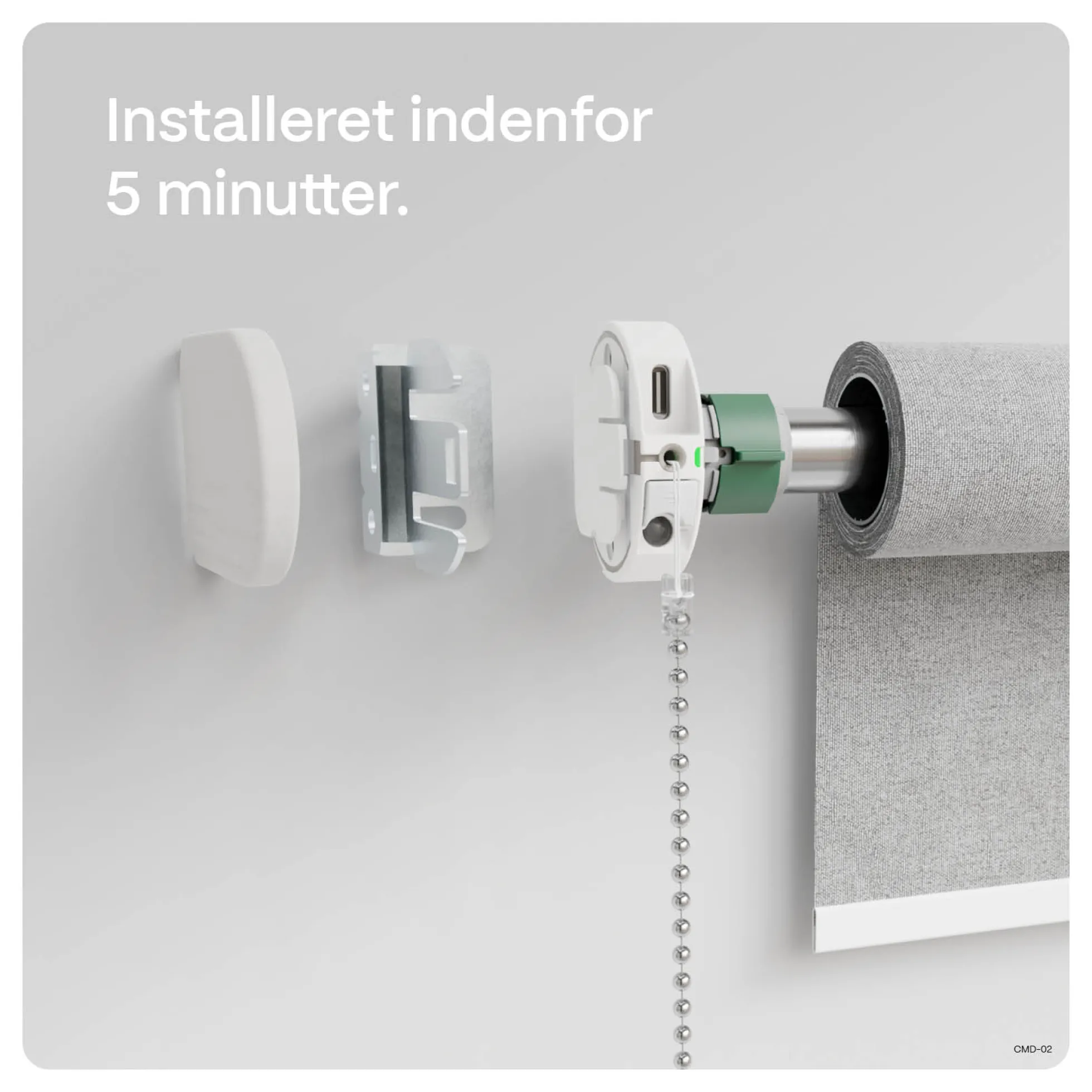 MotionBlinds Smart rullegardin Upgrade Kit - 2 motorer