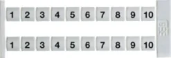 Mærke, 5 mm DEK 5 FWZ – Tal: 1 til 1 - 100