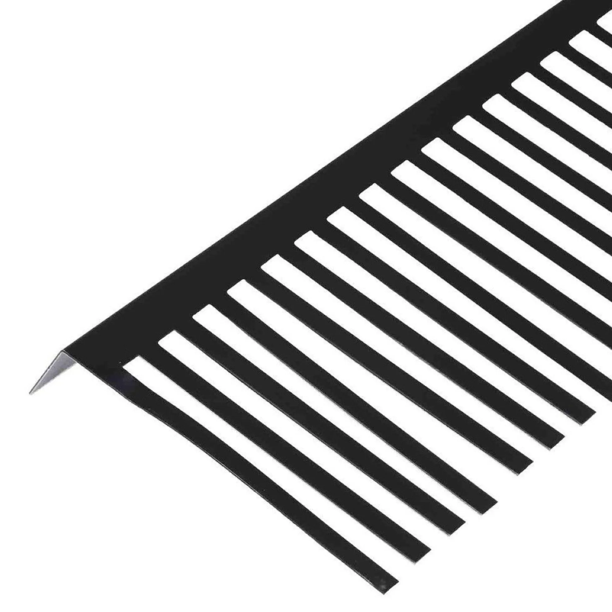 Mårsikring til tagrende, 80 mm, aluminium - 1 meter