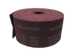 3M Scotch-Brite CF-RL fibersliberulle, rød, 100 mm, 10 meter