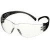 3M SecureFit 100 beskyttelsesbrille SF101AF-BLK-EU, sorte stænger, klar linse, 5 stk