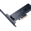 M.2 SSD to PCIe adapter card, Full height and Low profile bracket incl