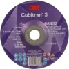 3MTM CubitronTM 3 skrubskive med forsænket midte, 98452, 36+ T27, 150 mm x 7 mm x 22,23 mm, EN