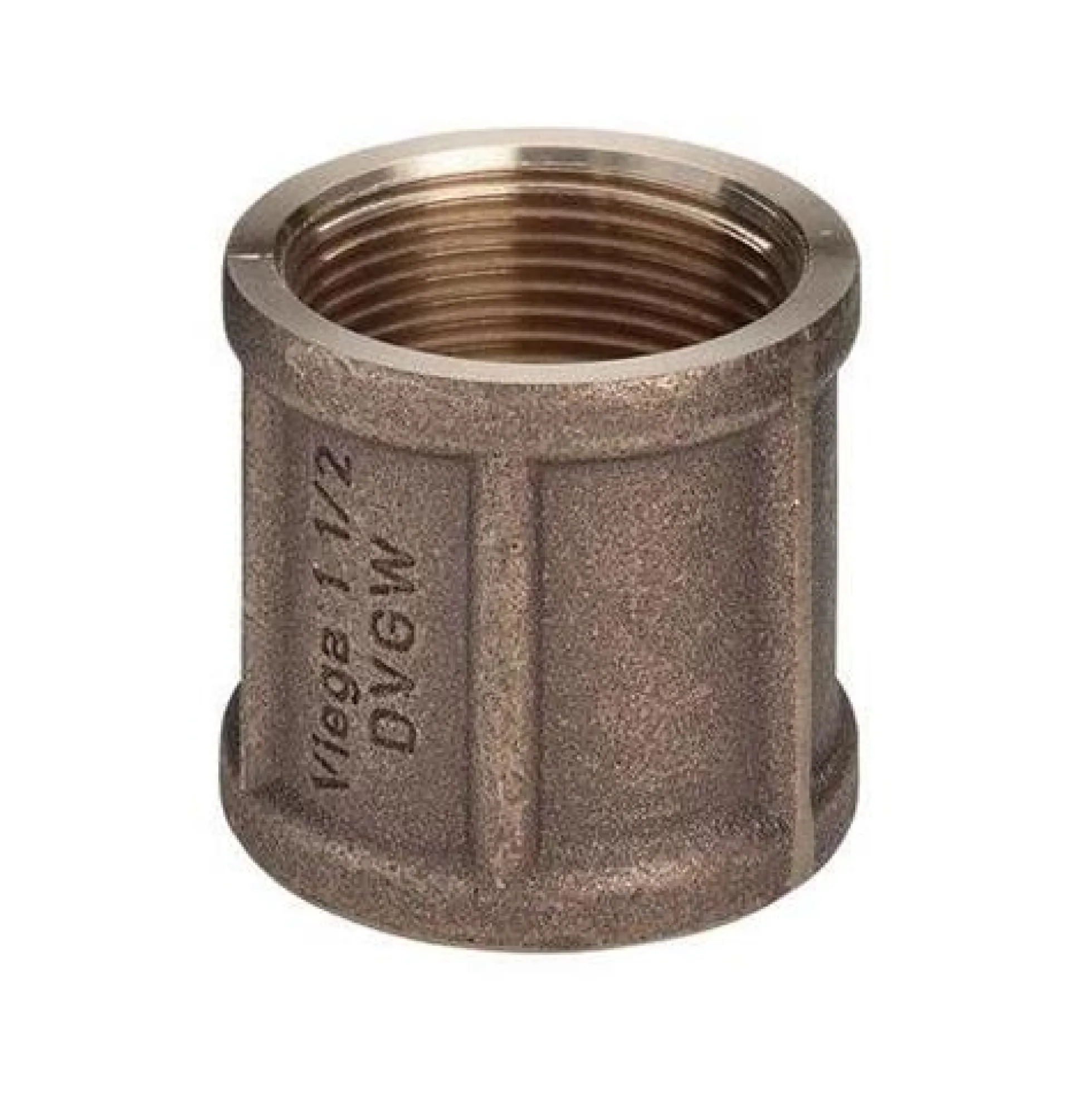 Muffe, 3/4", rødgods, silicium bronze