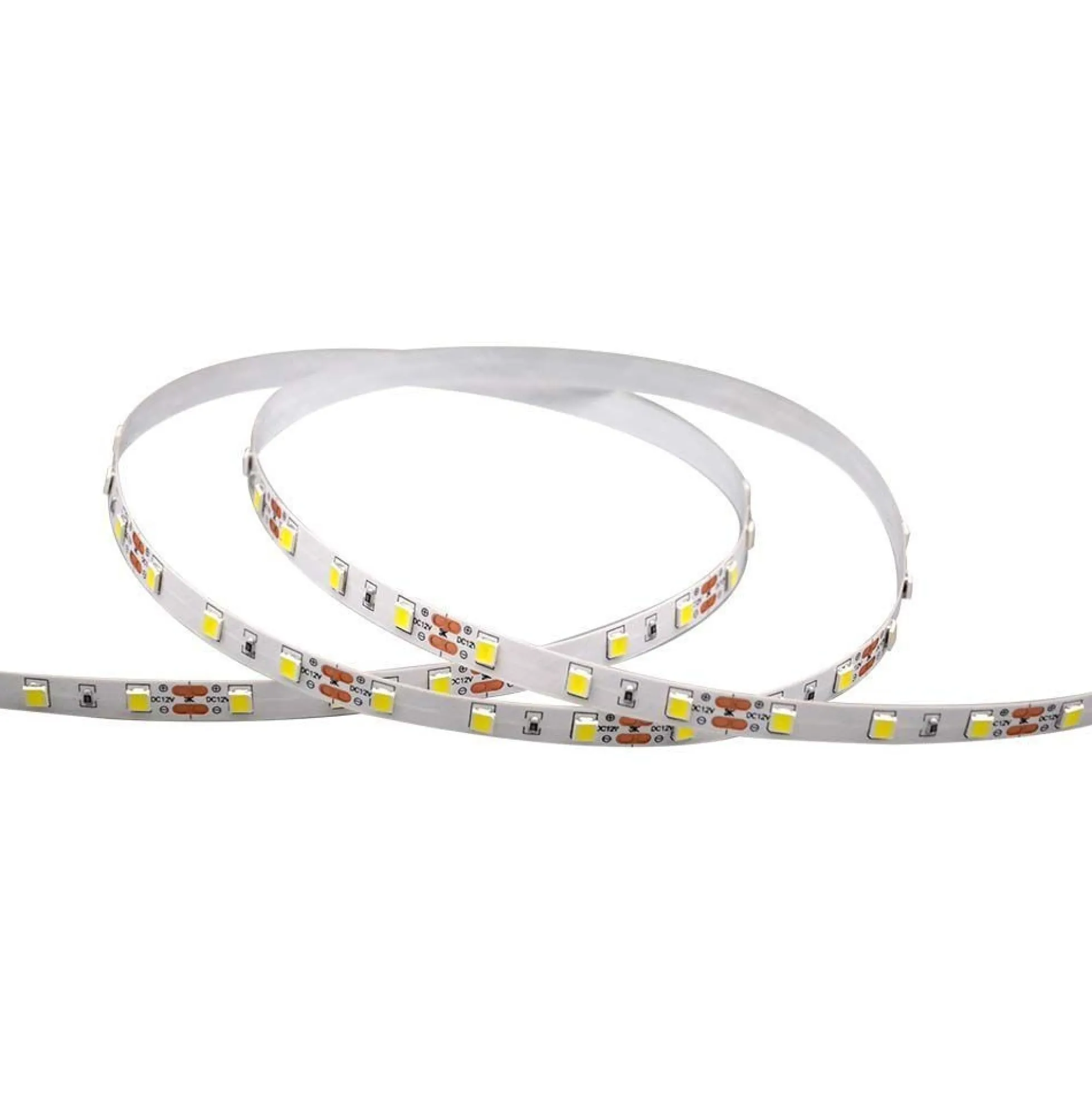 5m 8W/m LED strip, 12V DC, 60 LED pr. meter, Neutral hvid (4000K) - V-Tac