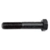 M10x50 sort stålbolt, DIN 931 8.8 - 100 stk