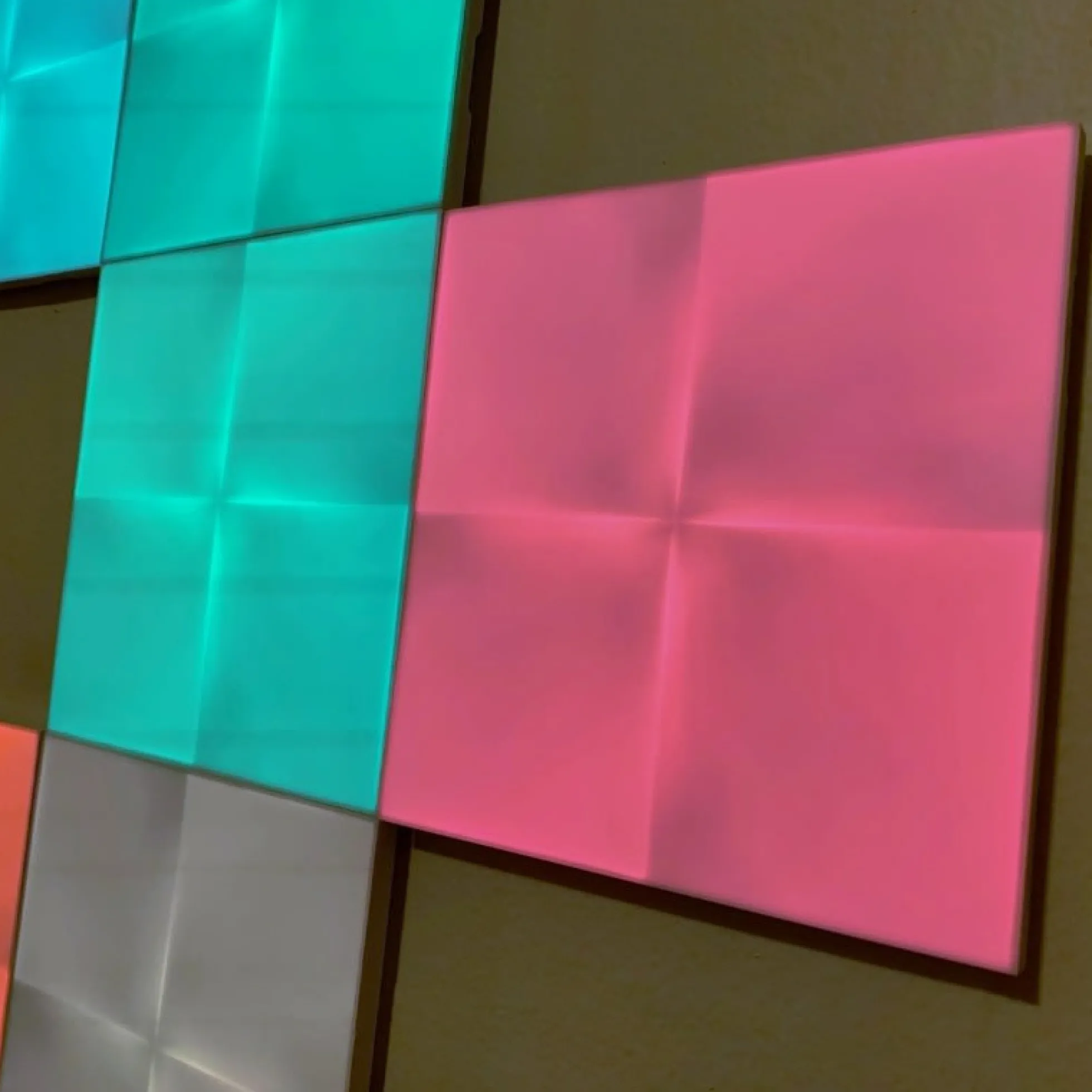 Nanoleaf Canvas udvidelsespakke, 4 paneler, 152 mm, 1 W, multi - Nanoleaf (restsalg)