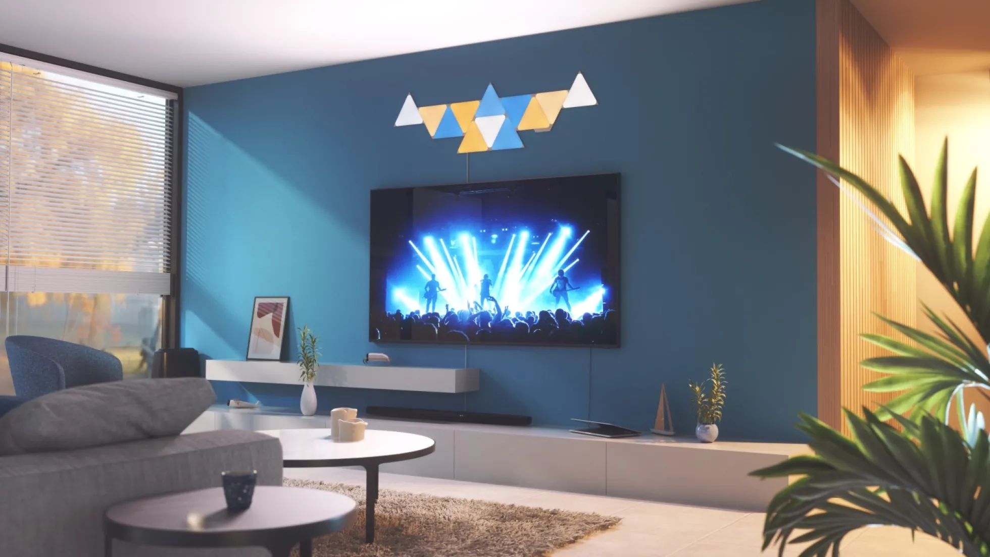 Nanoleaf Shapes Triangles Starter Kit med 9 paneler