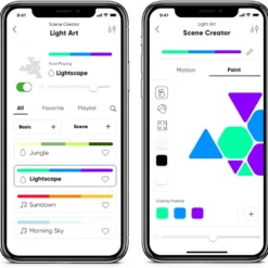 Nanoleaf Shapes Triangles Starter Kit med 9 paneler