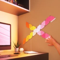 Nanoleaf Triangles Mini, udvidelsespakke med 10 paneler