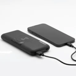 NEBO Powerbank, 10000 mAh, trådløs, sort