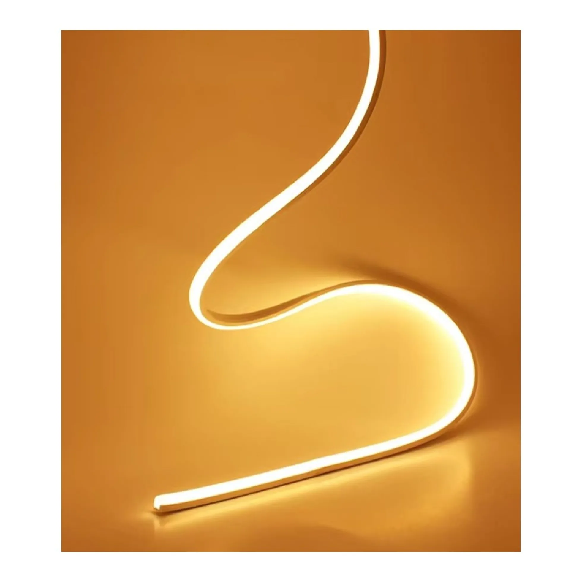 Neon fleksibel LED strip, 10x10 mm, 11W/m, IP67, 24V, 700lm/m, RA80 - afklip x 1 meter