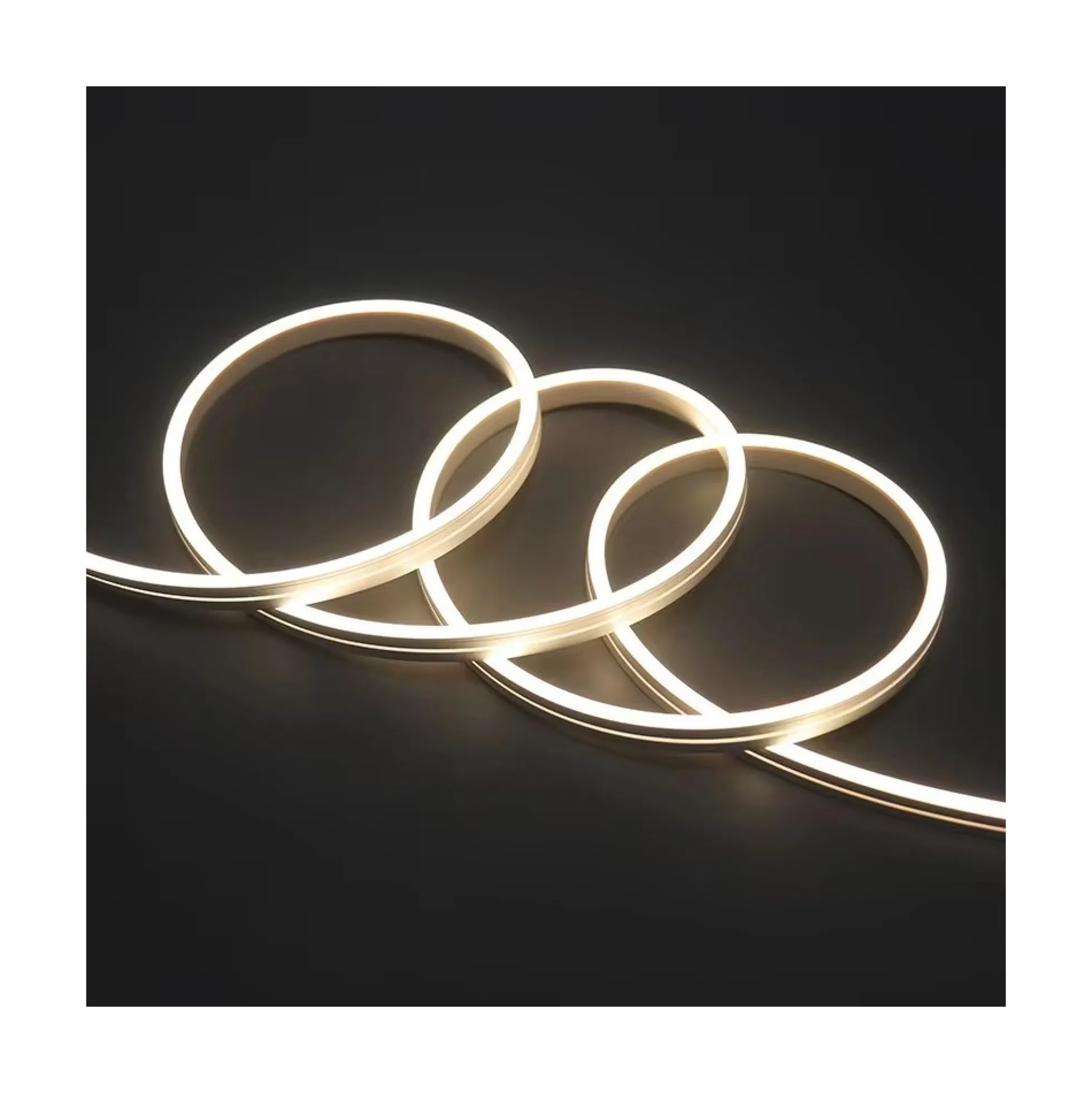 Neon fleksibel LED strip, 10x10 mm, 11W/m, IP67, 24V, 700lm/m, RA80 - afklip x 1 meter