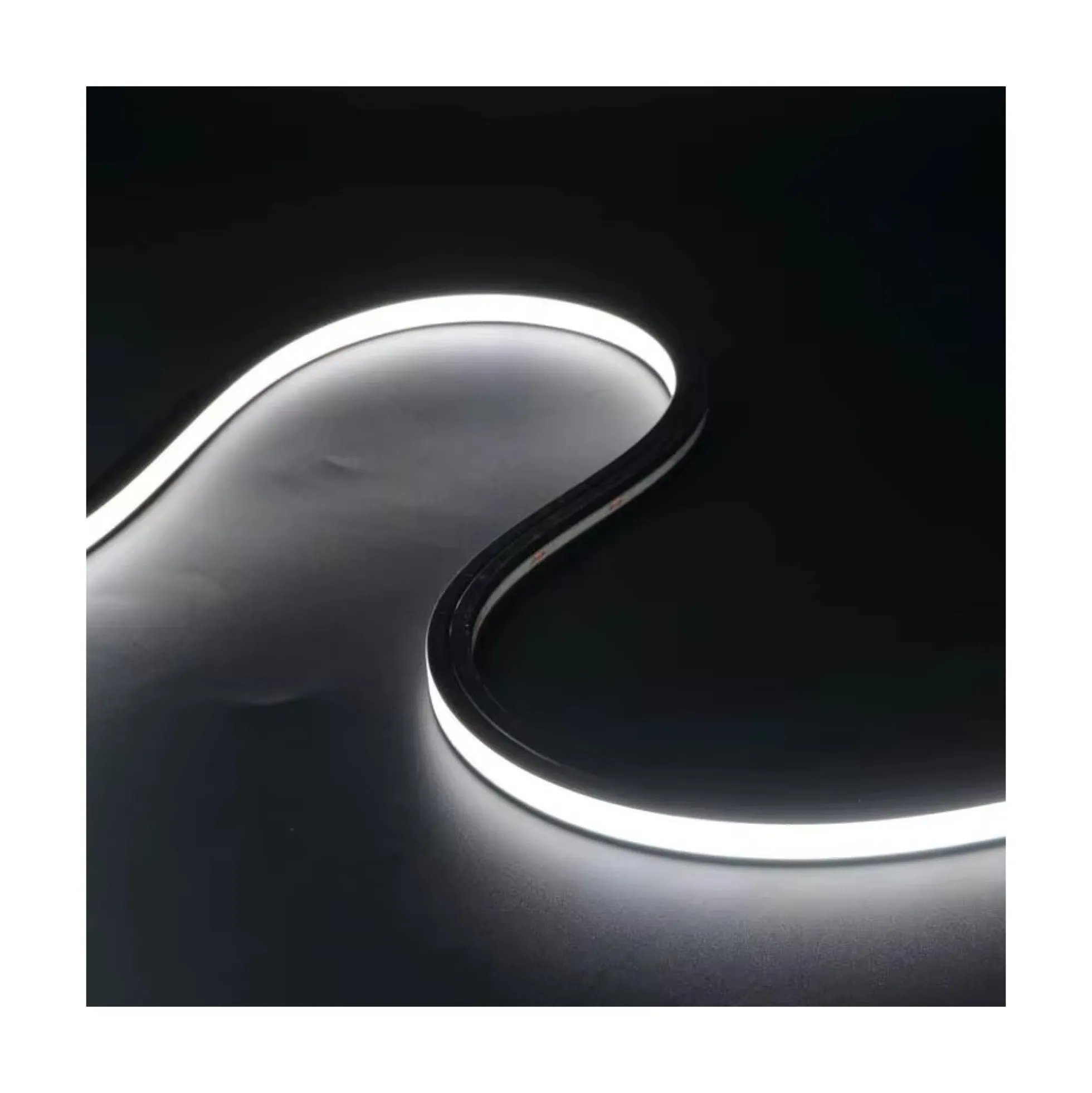 Neon fleksibel LED strip, 10x10 mm, 11W/m, IP67, 24V, 700lm/m, RA80 - afklip x 1 meter