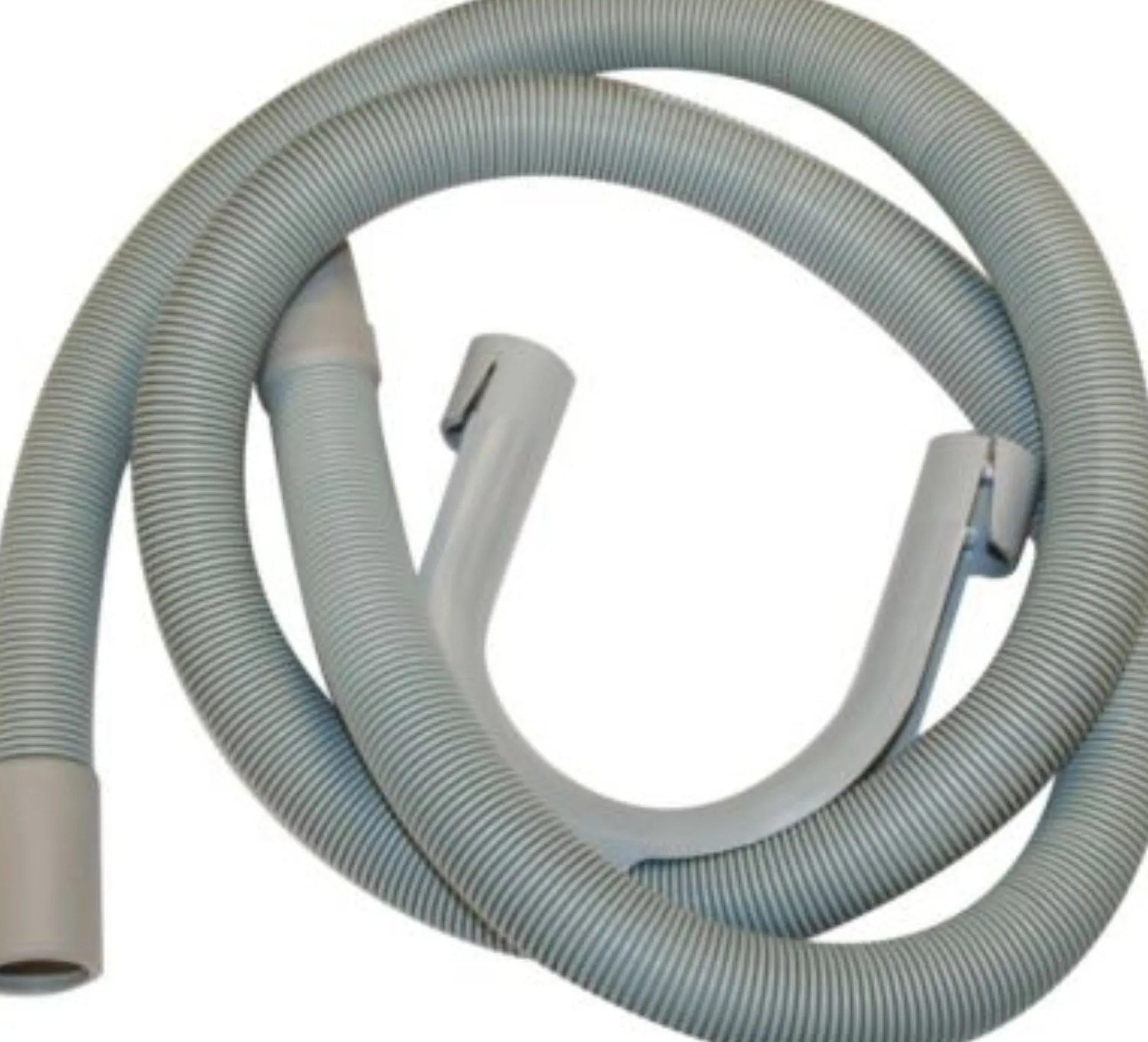 Neoperl afløbsslange, 19 mm x 22 mm, 1,5 meter, PVC, grå