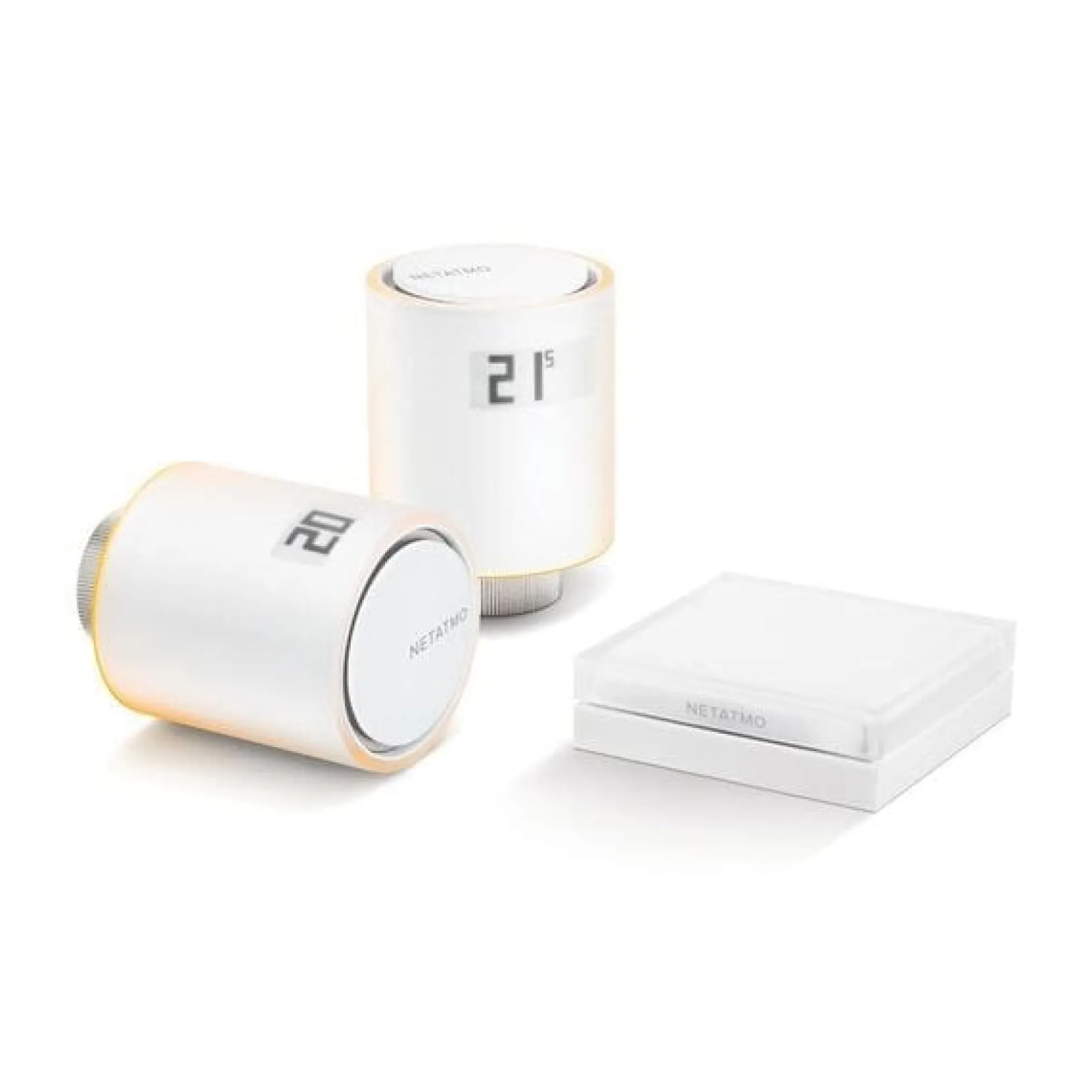 Netatmo Smart radiatortermostat, starter kit med 2 termostater + bridge