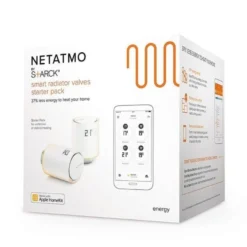 Netatmo Smart radiatortermostat, starter kit med 2 termostater + bridge