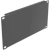 10″ network cabinet blind cover, 3U, black