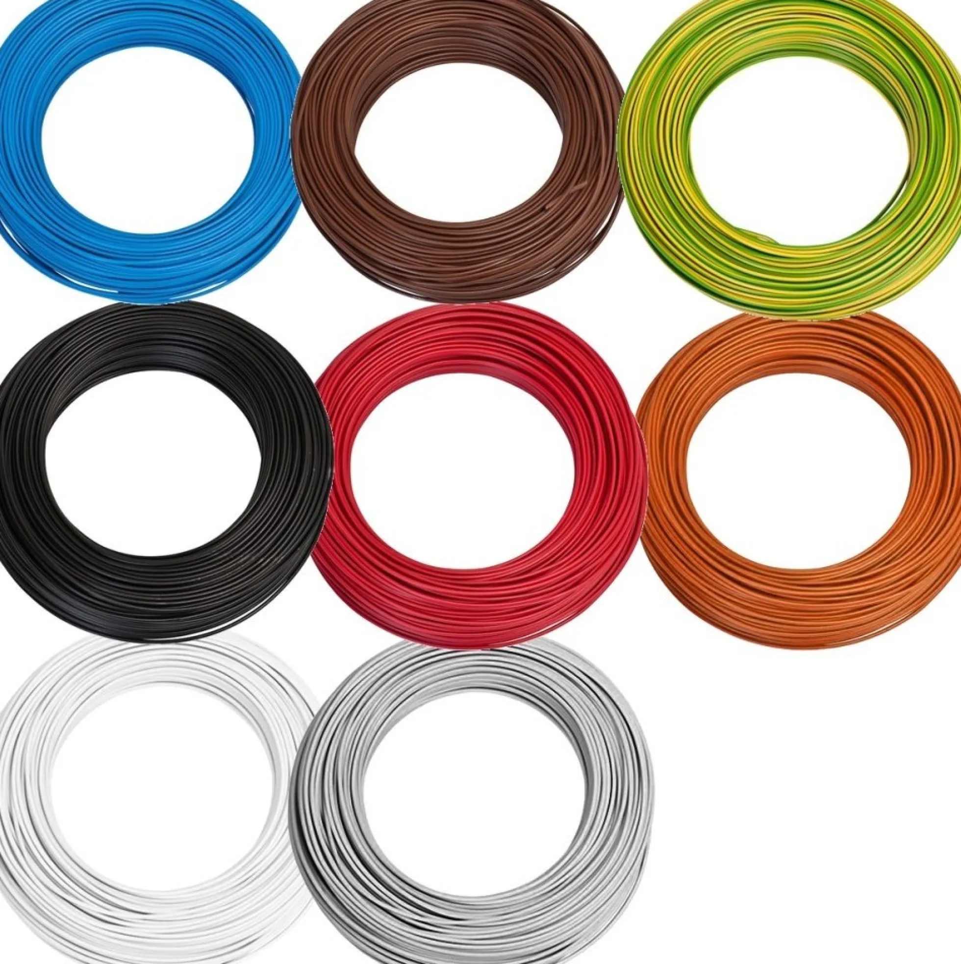 Nexans 1,5 mm² installationsledning (Halogenfri) - 100 meter