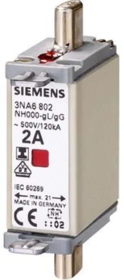 NH-sikring NH000 100A GL/GG 500V