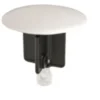 Nico prop, mat hvid porcelæn