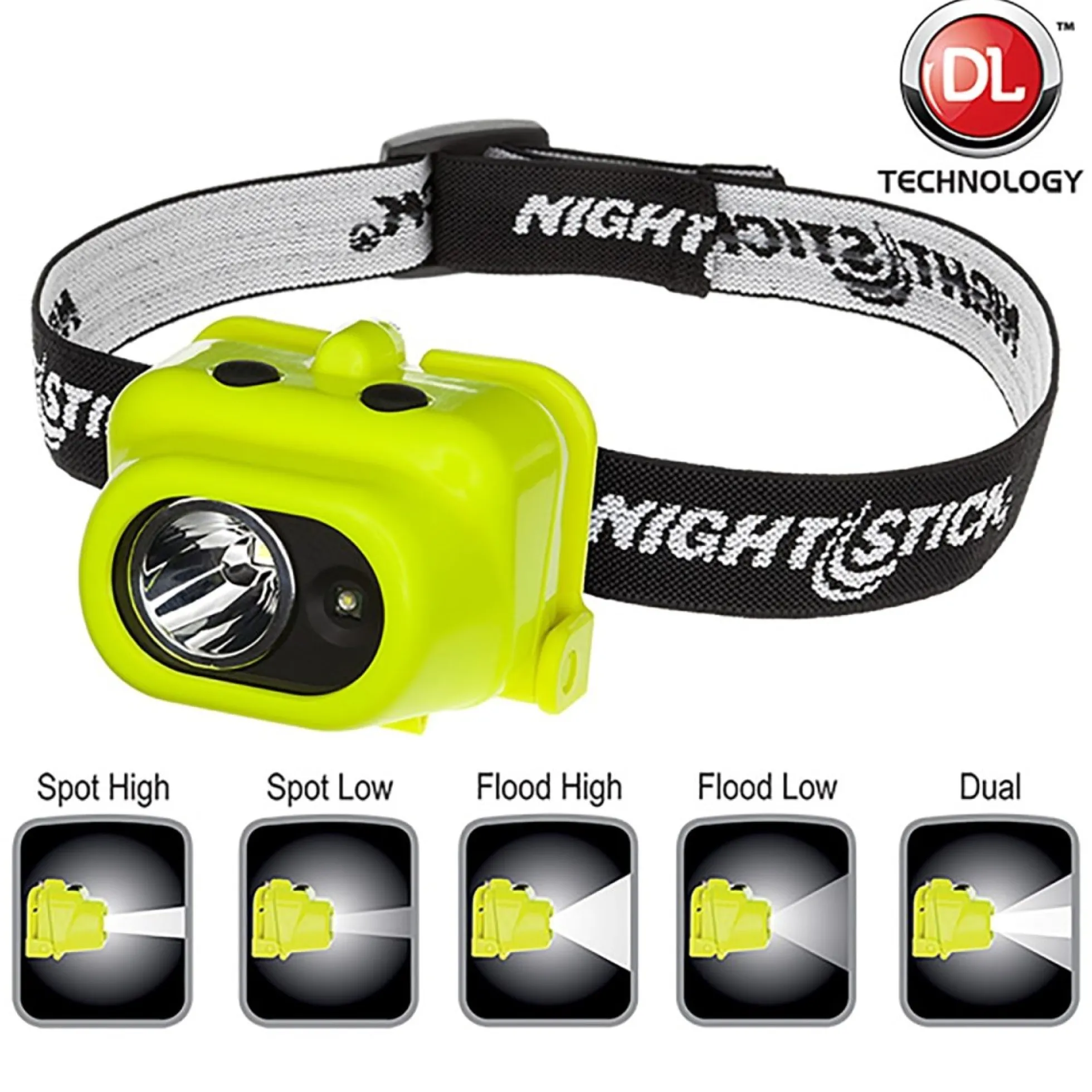 Nightstick LED-pandelygte XPP-5454G ATEX, 160 lumen