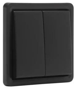 Niko – Hydro kroneafbryder, 10A, IP55, sort