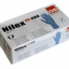 Nilex Engangshandske, str. 10 (XL), Nitril, Pudderfri, Blå - 100 stk