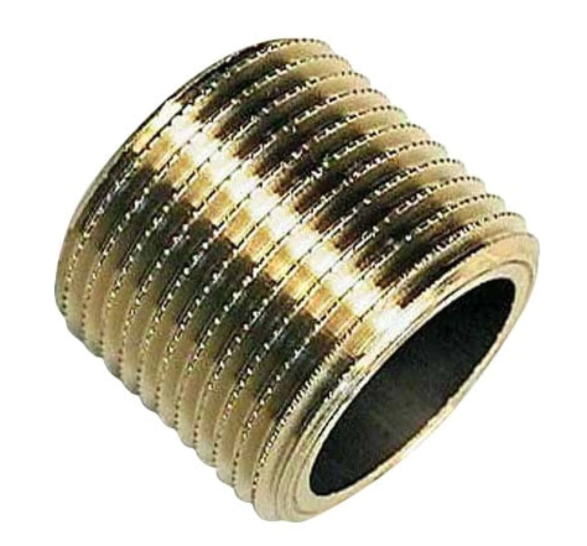 Nippelrør 3/4" x 60 mm, Rødgods Silicium Bronze, DVGW