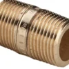 Nippelrør 3/4" x 50 mm, rødgods silicium bronze