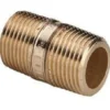 Nippelrør 3/4" x 40 mm, rødgods, silicium bronze