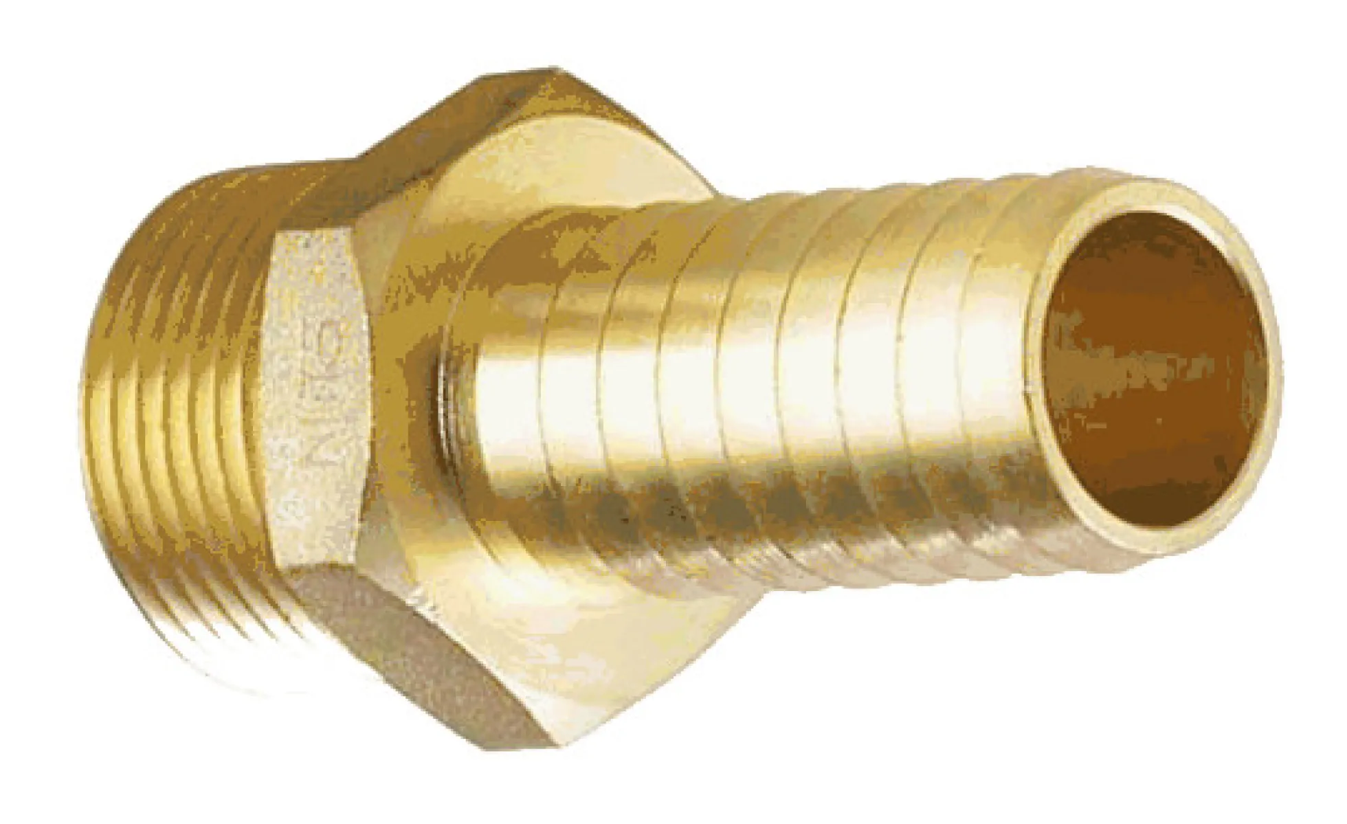 Nito slangenippel, 3/4X3/4X19,5 mm