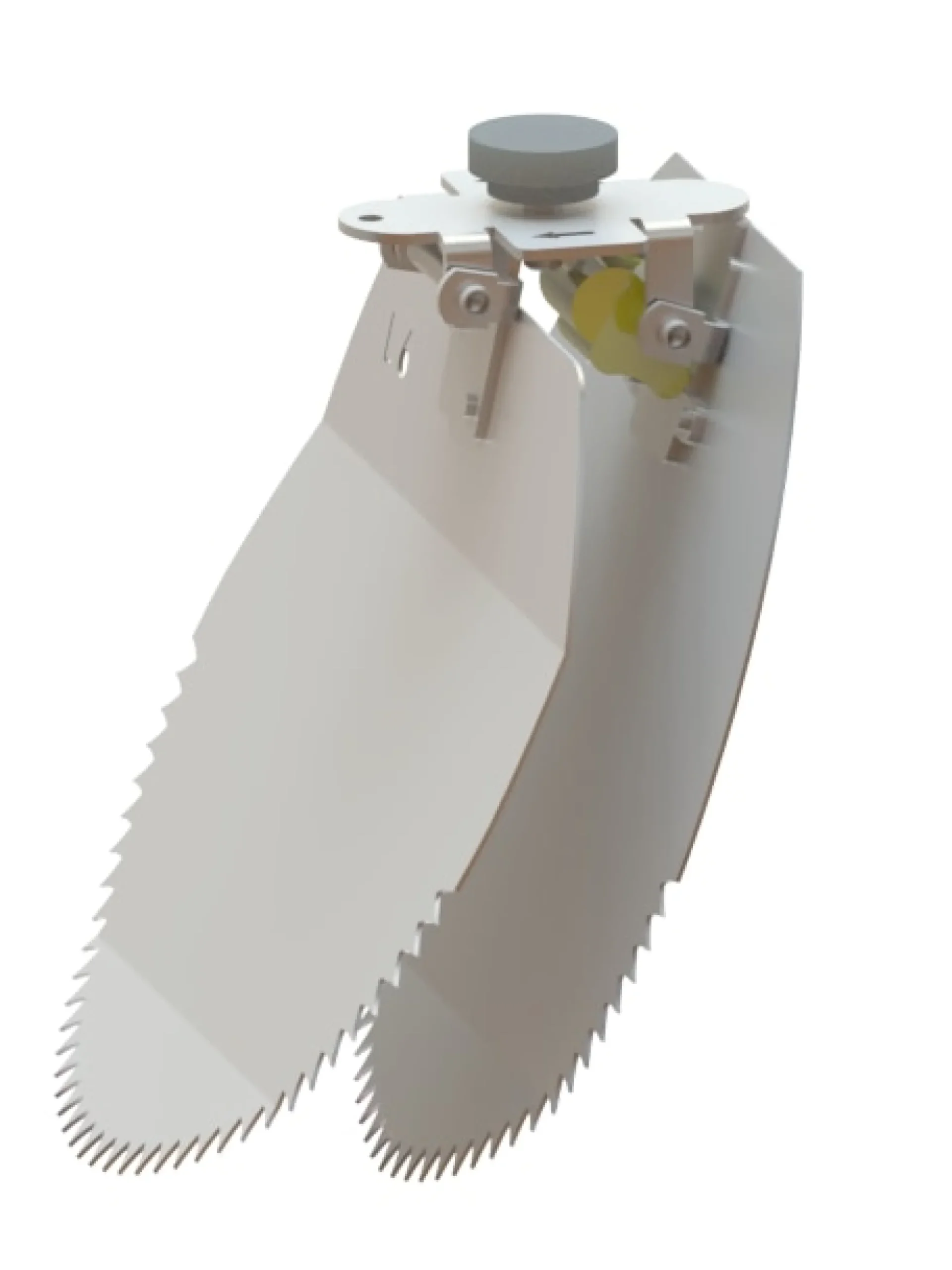 NI TX11 Lock Pipelife 160 mm spjæld, fingerskrue