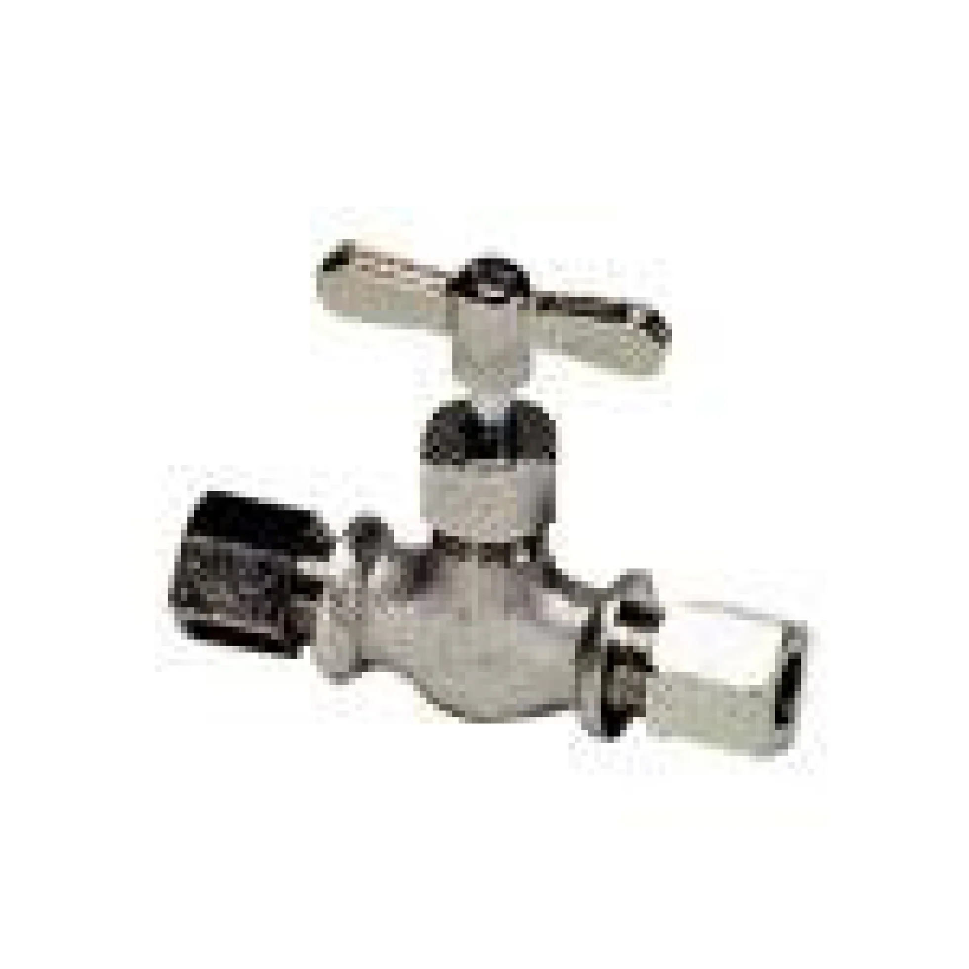 Nåleventil klemringsfitting, øD: 6 mm, M10x1, DN: 4 mm 0510 - 10 stk