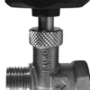 Nåleventil, 1/4'' muffe/nippel, metal