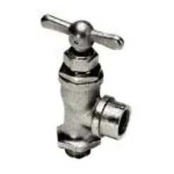 Nåleventil vinkel indv/udv BSPP, G1/4, DN: 4mm - Parker Hannifin