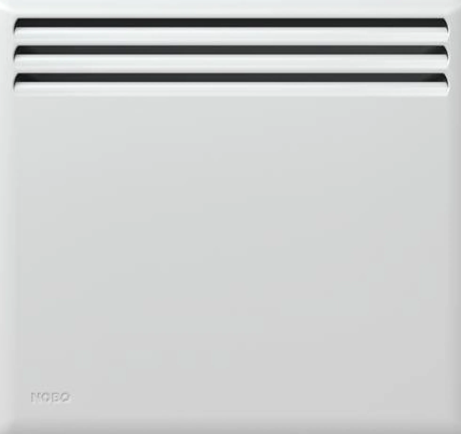 Nobø elradiator Front høj (NFK4N), høj model - 230V