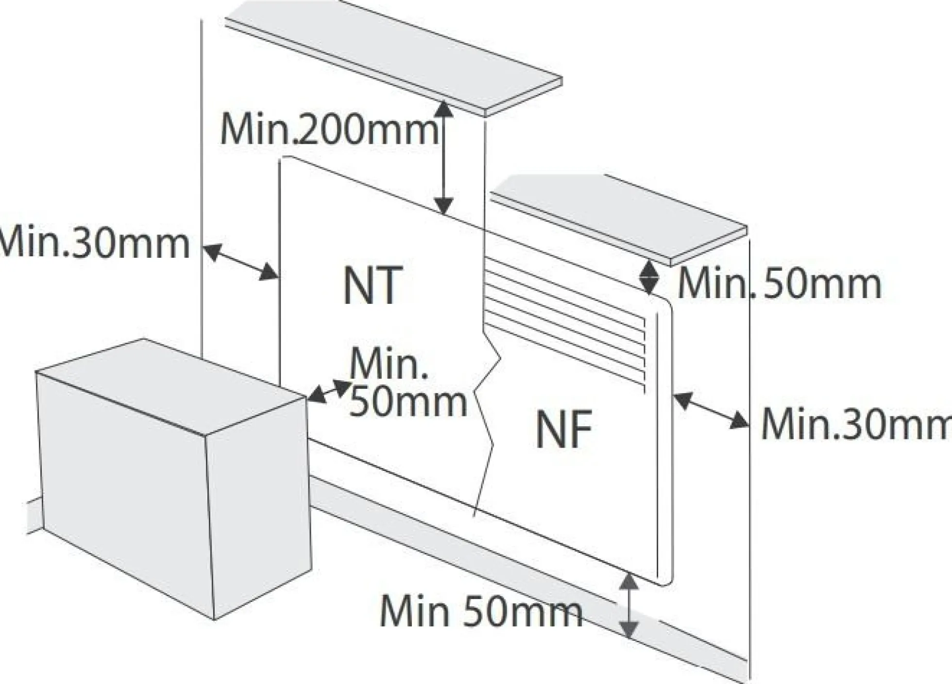 Nobø elradiator Front (NFK4N), høj model - 400V