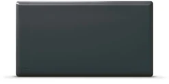 Nobø El-varme panel NTL4N 05, 500 W, 230 V, Uden termostat, Sort, Topudslip, Serie Top