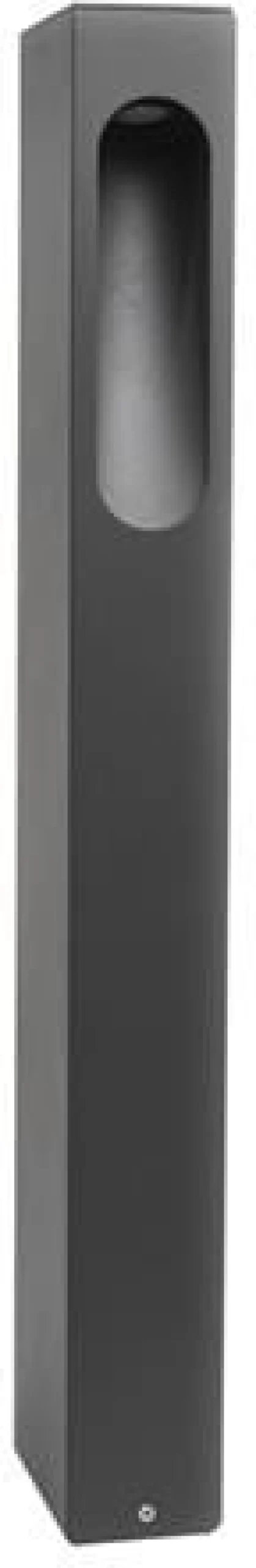 Nordtronic Belina udendørs pullert, LED, 8W, 3000K, 230V, grafitgrå