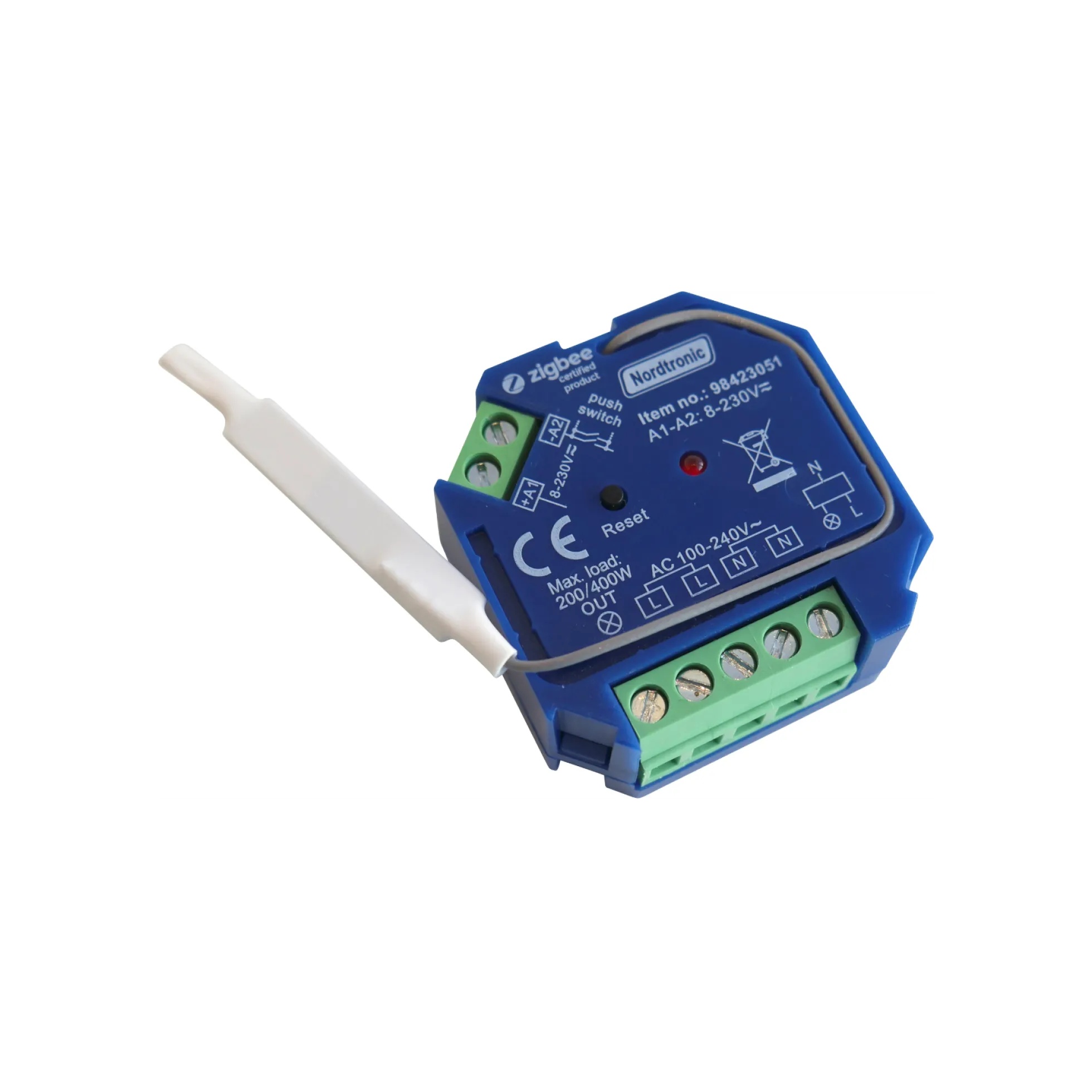 Nordtronic Box Relay, relæ til Zigbee 3.0