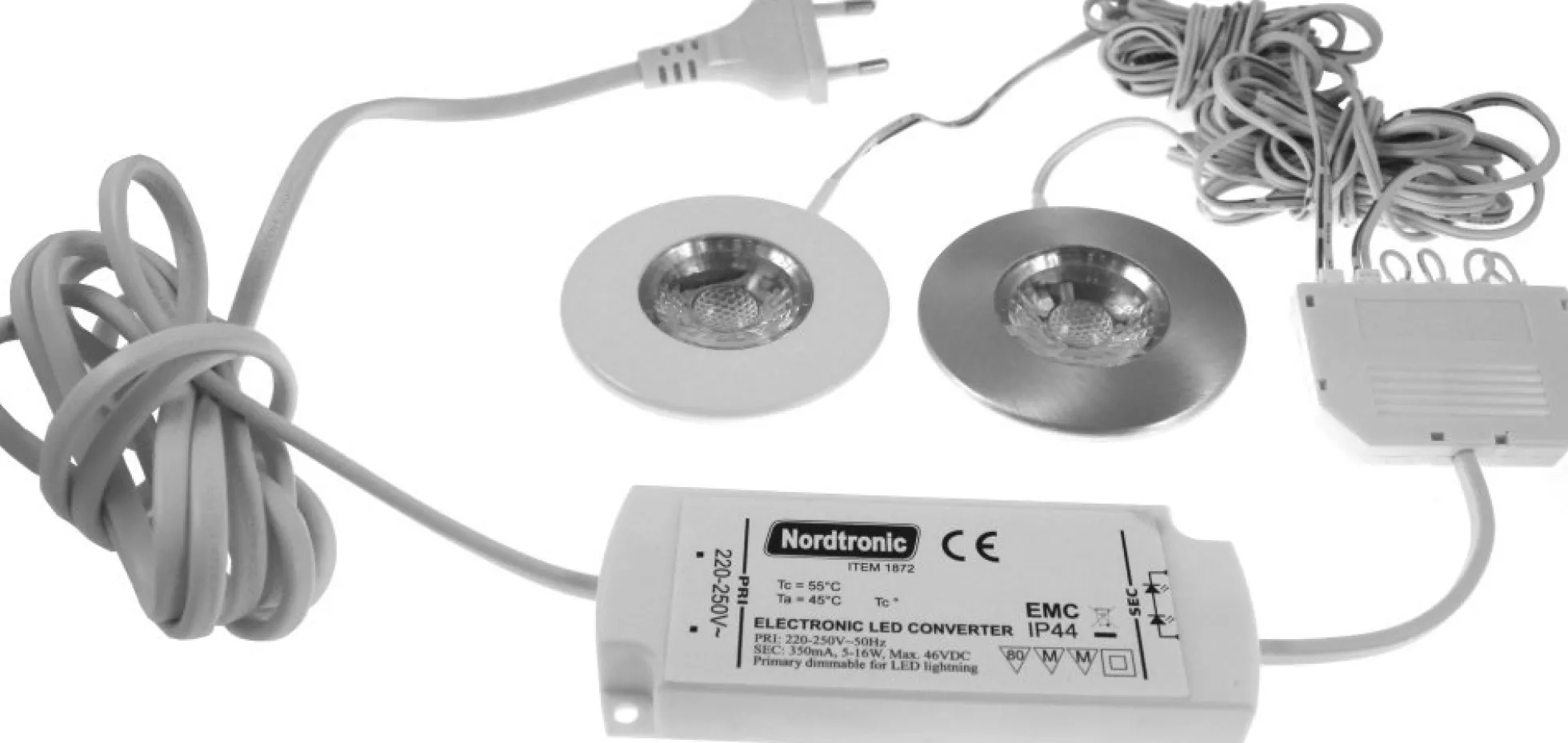Nordtronic Gabriella, møbelspot, 4W / 90° / CRI85 / dæmpbar