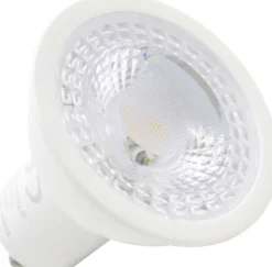 Nordtronic Long Life GU10 LED-pære, 5W, Ra/CRI>90, dæmpbar, IP20, flickerfree