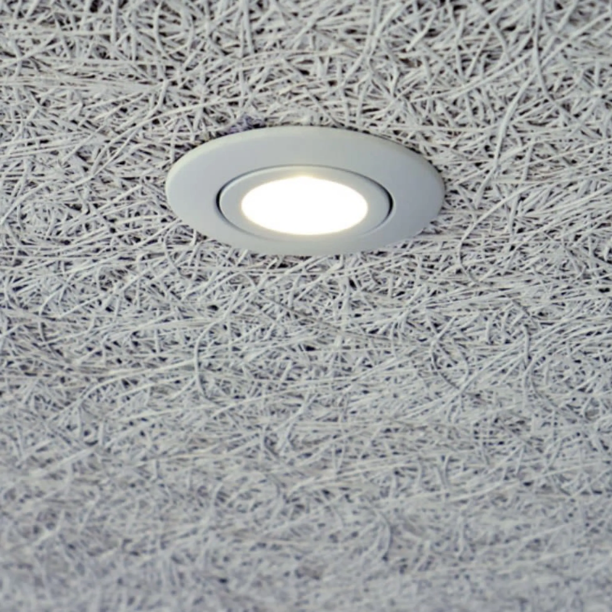 Nordtronic Quick Install G2 5-polet indbygningsspot, GU10, inden- og udendørs, mat hvid